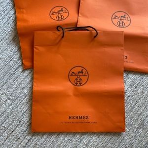 🧡NEW Hermès Shopping Bag Square Size🧡